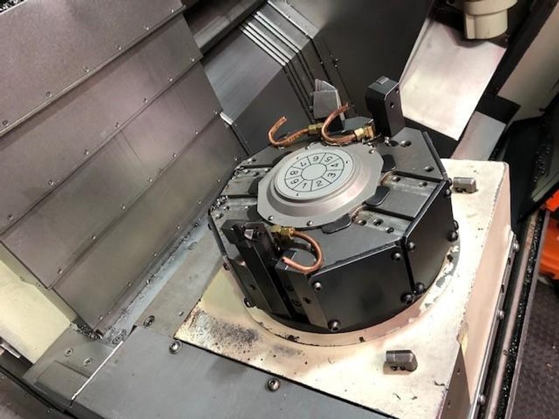 Mazak Integrex e-420H-ST, Multi Axis Lathe, 2016 – 15″ Kitagawa Chucks, 5.19″ Bore, Lower Turret, Chip Conveyor, Mist Collector, Through-Spindle Coolant, Renishaw Probe, 80 ATC