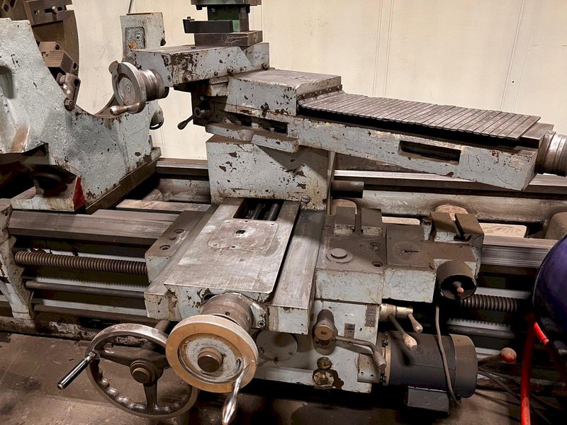 62" X 320" GEMINIS MODEL #GE1400 ENGINE LATHE 4" HOLE : YOBRO 25561