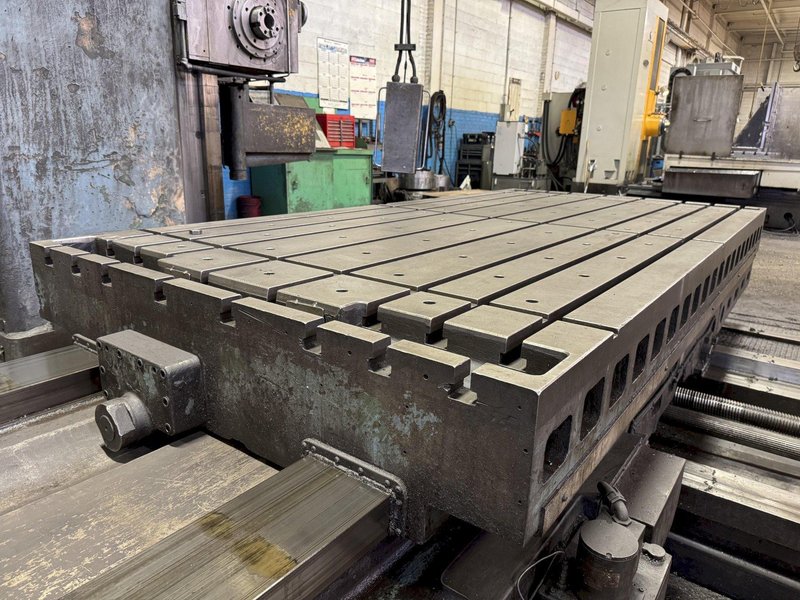 6&quot; GIDDINGS &amp; LEWIS 70-H6-T HORIZONTAL BORING MILL. STOCK # 0345625