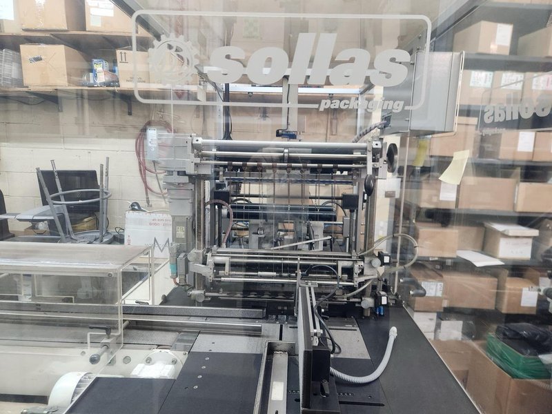 Sollas 20 Right Angled Overwrapping Machine, 2012