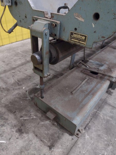16' JETLINE ENGINEERING MODEL #LWS-192 LONGITUDINAL EXTERNAL SEAM WELDER : YOBRO #25752