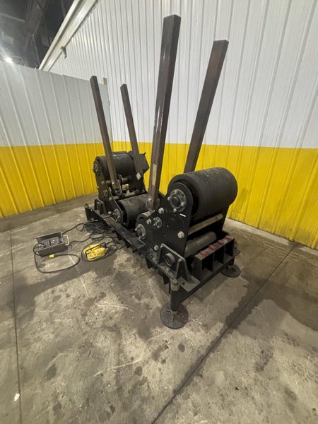 12,000 LB LJ WELDING MODEL #GE6TR-100 VARIABLE SPEED POWERED TANK TURNING ROLL: STOCK #22808