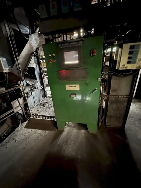 2009 Simpson model mc100 sand cooler s/n snconv-151 with blower and controls