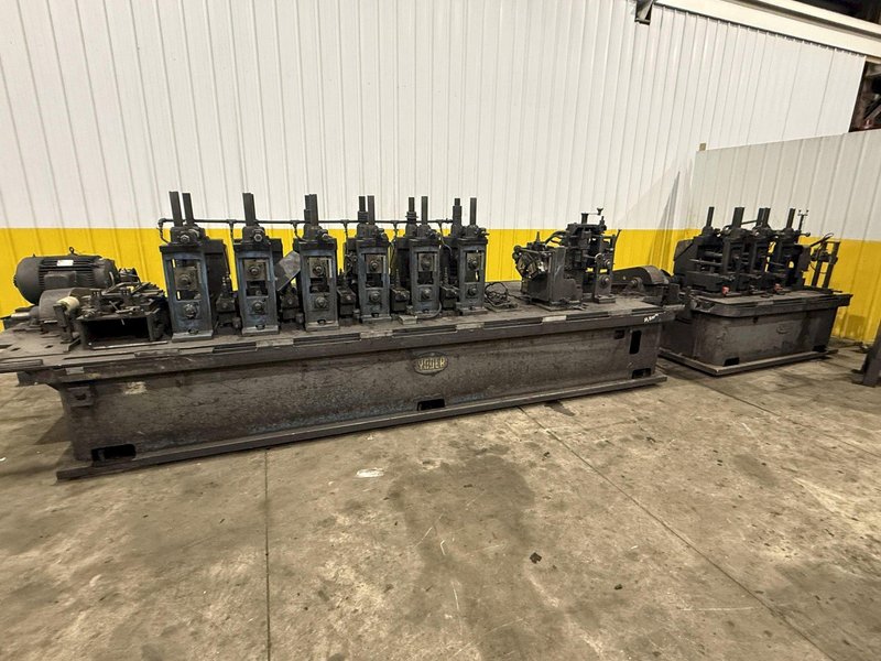 9 STAND x 2" YODER M2 ROLLFORMER, 6 STAND &amp; 3 STAND BASE: YOBRO #24311