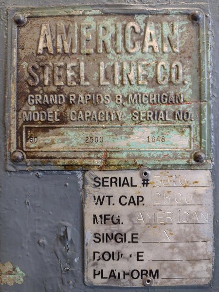 2500 LB X 24" AMERICAN MODEL 60 COIL REEL UNCOILER: YOBRO #23909