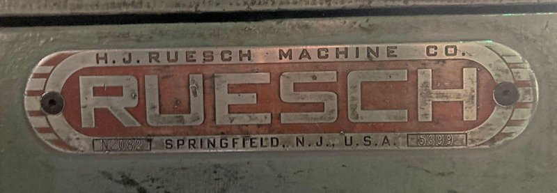 RUESCH 12" DIAMETER WIRE DRAWING BULL BLOCK (14578)