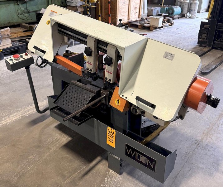 10" x 16" Wilton Horizontal Band Saw 7040, 10" Rounds, 1" Blade, 100-350 FPM, 1.5 HP