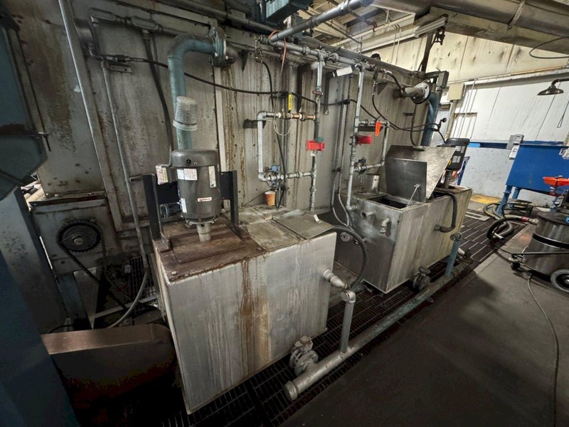 40" x 40" CINCINNATI 3-STAGE HEATED WASHER &amp; PARTS DEGREASER : YOBRO #24765