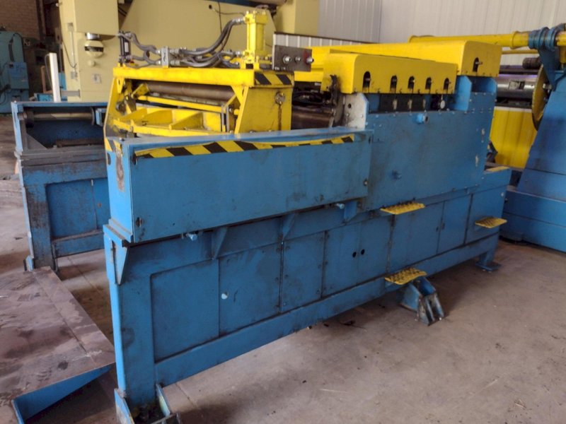 60" x 14 GA X 20,000 LB IOWA PRECISION MODEL #SLR6014-2.5 SLITTING CUT TO LENGTH COIL SLEAR LINE: YOBRO #26015