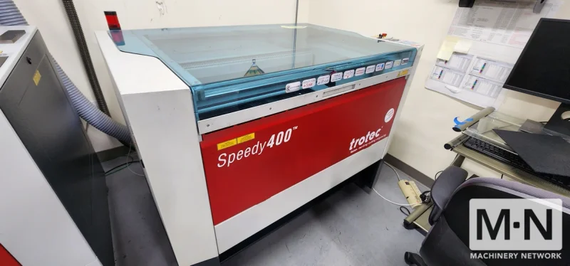 100 Watt CO2 Trotec Speedy 400 Laser Engraver and Cutter