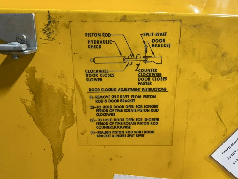 PROTECTOSEAL CO 30 GAL FLAMMABLE CABINET  -  5503S