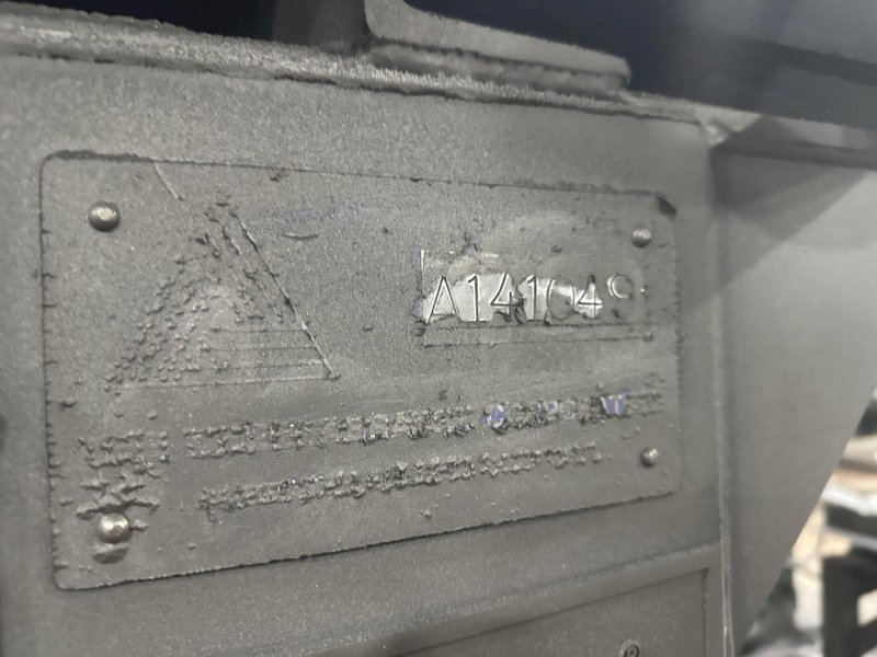 6&quot; X (2) 15 HP WHEEL WHEELABRATOR &quot;SKEW ROLL PIPE &amp; BAR&quot; SHOT BLAST BLASTER SYSTEM: STOCK #20002