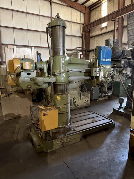USED, 3&#039; 11&quot; CARLTON MODEL model 1A RADIAL ARM DRILL