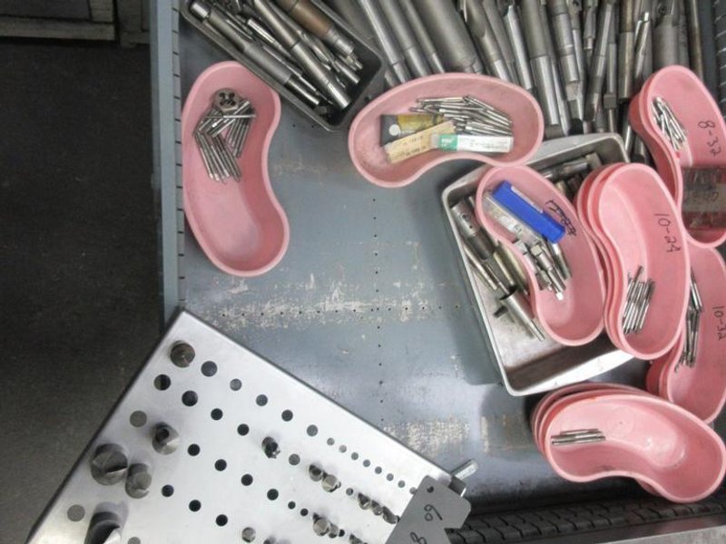 Box of Taps, Counter Sinks, Counter Bore Tools- Auction Item