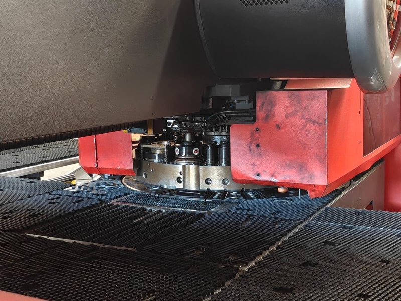 33 Ton Amada EMZ3610NT CNC Turret Punch Press, 2006