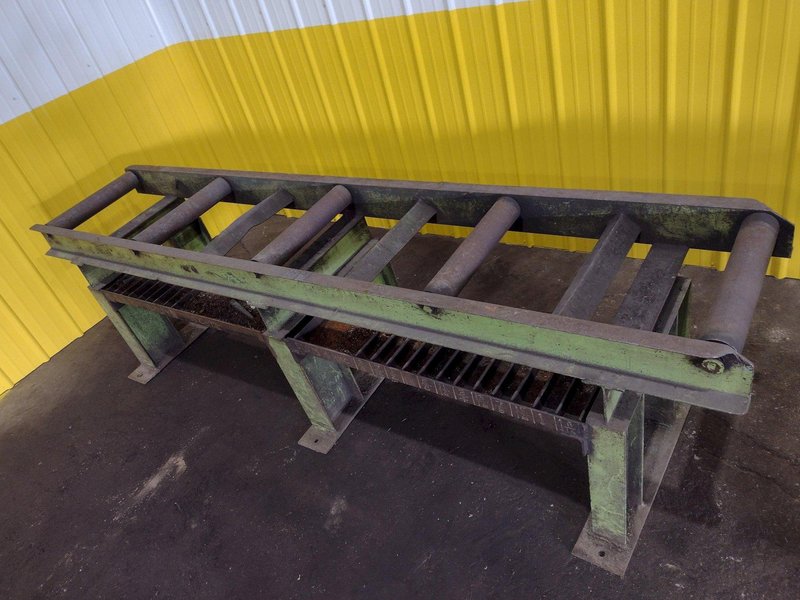 20’ X 20” HEAVY DUTY ROLLER CONVEYOR, (4) SECTIONS: STOCK 18710