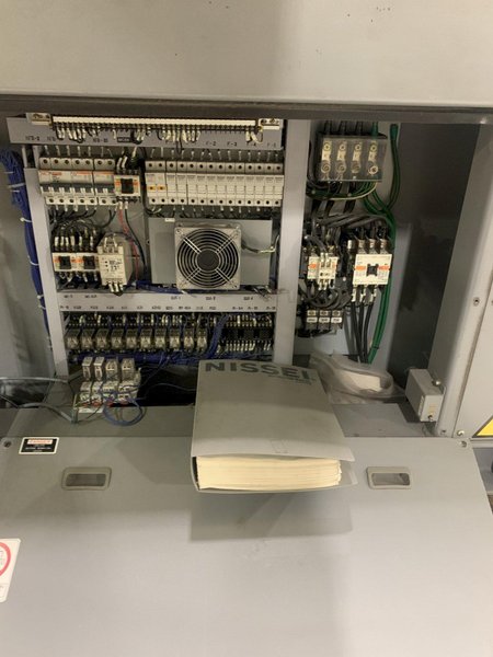 Nissei Used NEX2000-12E Injection Molding Machine, 121 ton, Yr. 2005, 2.6 oz.