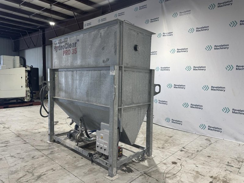 Park Industries HydroClear Pro 35 Water Recycling System, 2023 – Stone Shop Water Clarification System – 35 GPM – PLC Controls