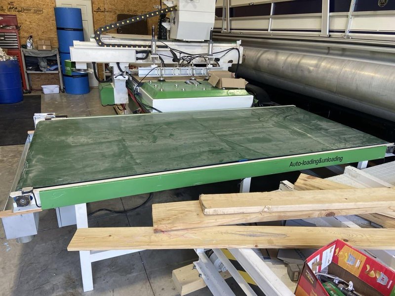 48″ x 96″ BCAM BCM1325E CNC Router, 2015