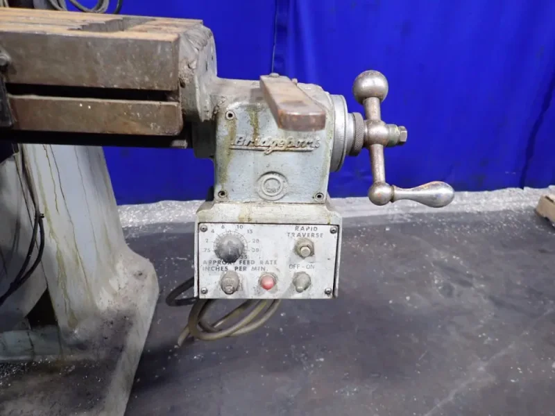 BRIDGEPORT 42" X 9" VERTICAL MILL