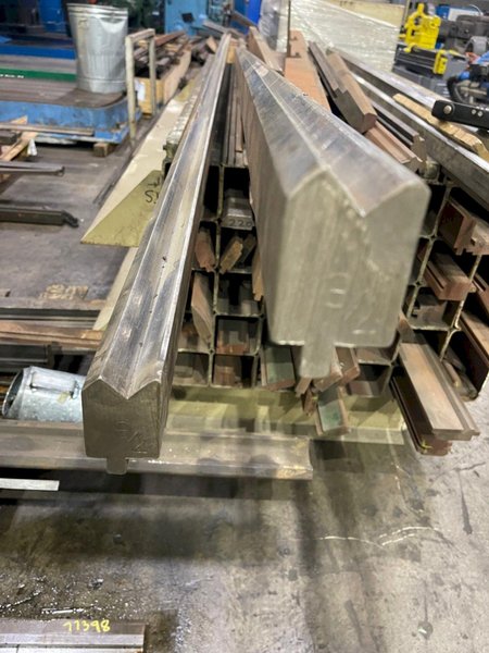 12&#039; X 2&quot; MALE &amp; FEMALE OFFSET PRESS BRAKE DIES: STOCK #77401
