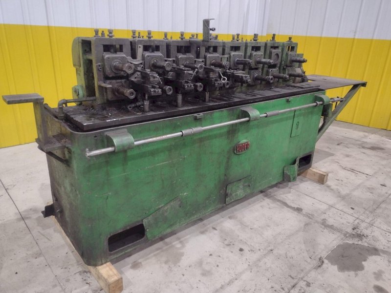 8 STAND X 1.5&quot; YODER CANTILEVERED ROLLFORMER: STOCK #20532