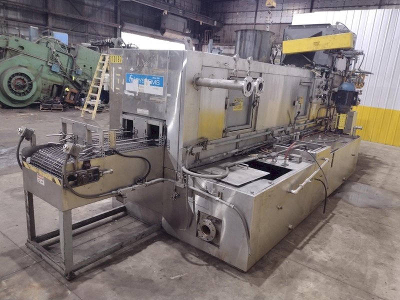 24" WIDE FPI SYSTEMS MODEL #CBW-24 STAINLESS STEEL CONVEYOR TYPER PASS-THROUGH PARTS WASHER: YOBRO #25173