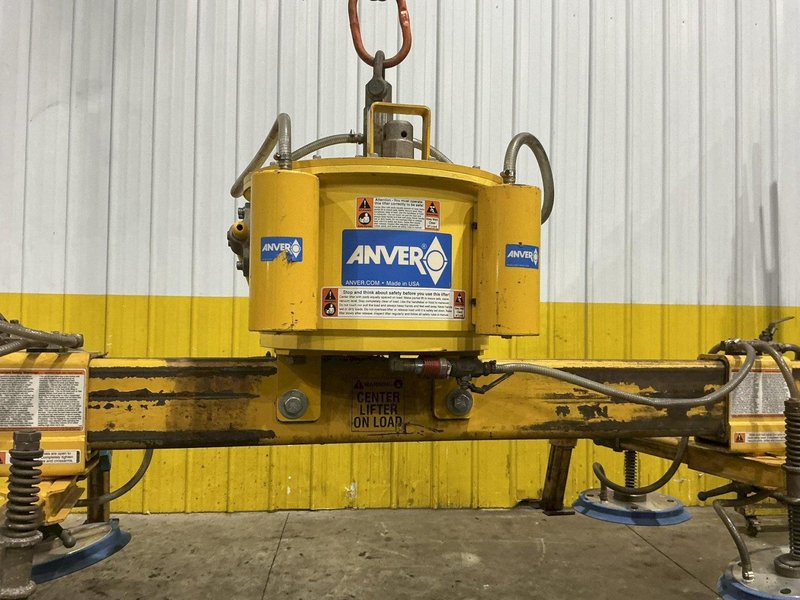4000 LBS X 16' ANVER MODEL #M250M-L VACUUM SHEET LIFTER 2014 :  YOBRO #26248