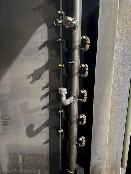 75&quot; x 60&quot; PROCECO MODEL #HD-75X60-E-6000-1-BO HEAVY DUTY ROTARY TABLE PARTS WASHER: YOBRO #24050