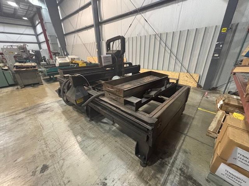 5′ x 10′ MultiCam Plasma Table, 2006 – Hypertherm HPR 260, Torit Dust Collection System