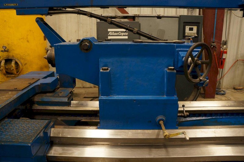 43&quot; x 157&quot;  OKUMA MODEL #LH55-N CNC LATHE WITH UPDATED (2018) FANUC CONTROLS: STOCK 21635