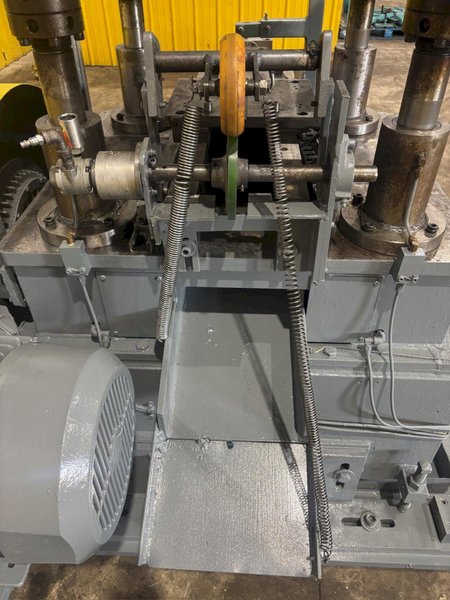 4-POST CUTOFF PRESS AND SERVO DIE ACCELERATOR. STOCK # 0991225