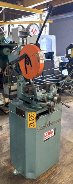 14" Scotchman Cold Saw CP0 350LT, Miter, 4-7/8" Tube, 2" Solids,  3 HP