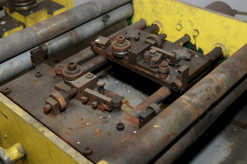 8&quot; TISHKEN MODEL 6R-8 POWERED EDGE CONDITIONER / DEBURRER: STOCK #11166