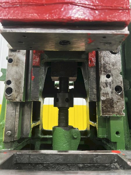 25 TON YODER MODEL #P-25 MECHANICAL CUTOFF PRESS, 2.25&quot; STROKE : STOCK #20524