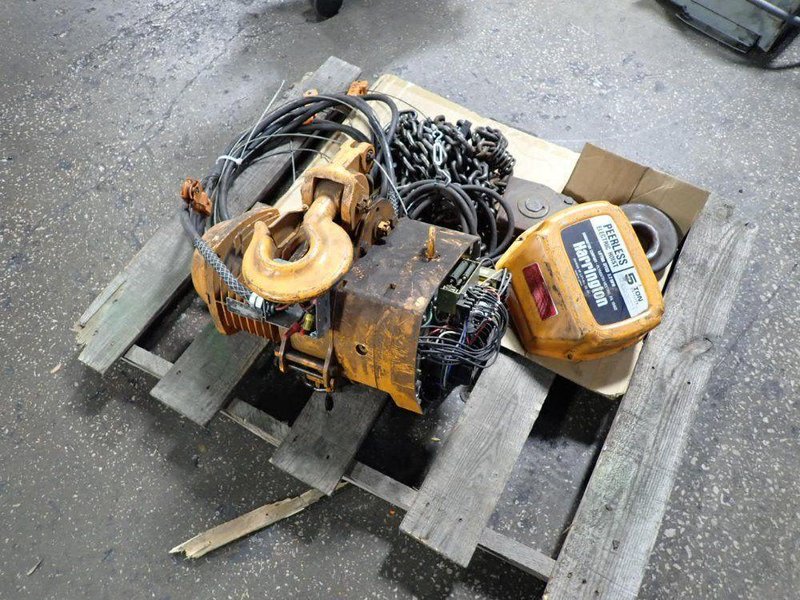 HARRINGTON 5 TON ELECTRIC HOIST  -  ES2-467