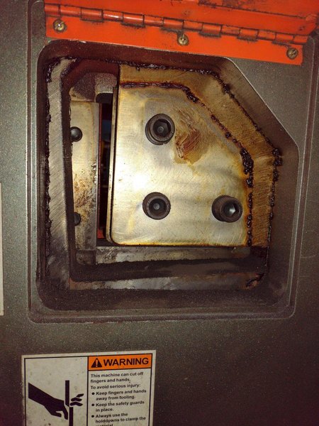 135 TON SPARTAN MODEL #IW135DX HYDRAULIC IRONWORKER: YOBRO #24716