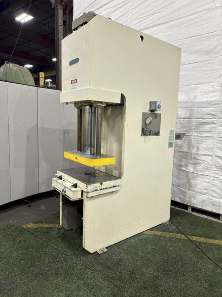 75 TON GREENERD HYDRAULIC C FRAME PRESS: STOCK #77671