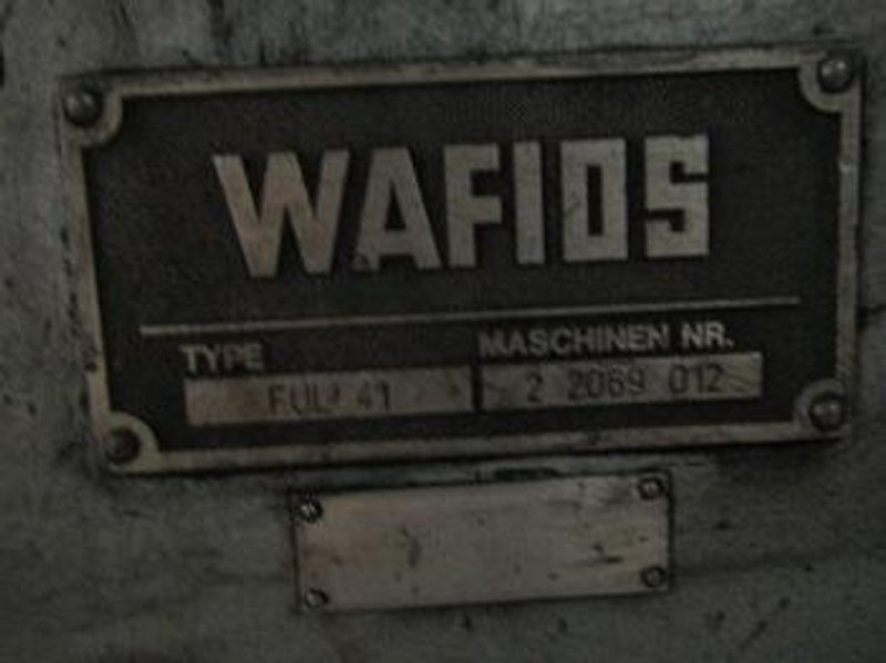 WAFIOS FUL-41 MULTI AXIS CNC SPRING COILING MACHINE W/WAFIOS CNC CONTROL