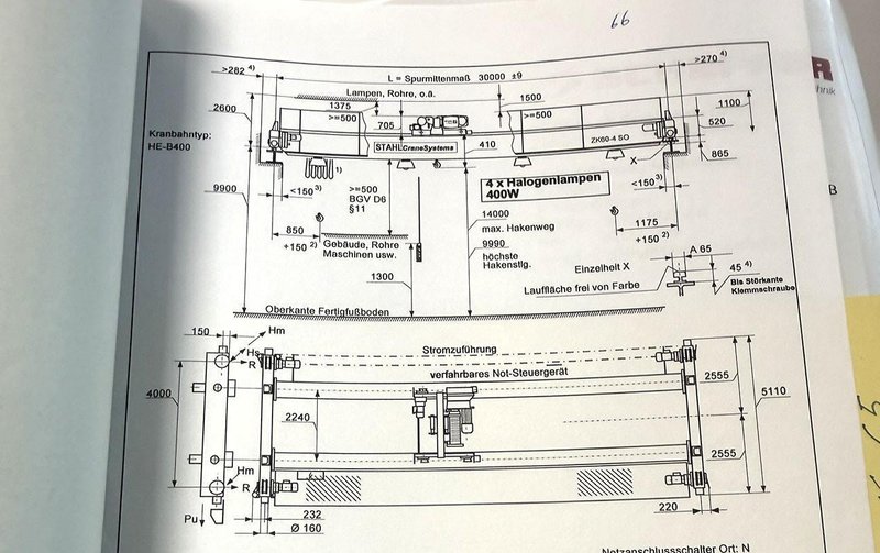 Konecranes - 15 ton x 30 000 mm