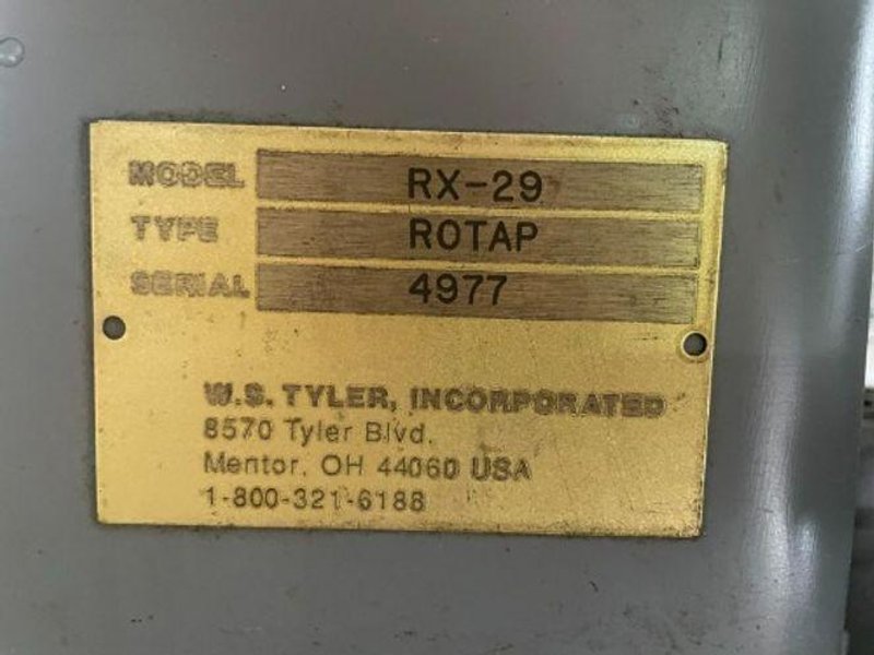 ROTAP 8" SIEVE  -  RX 29