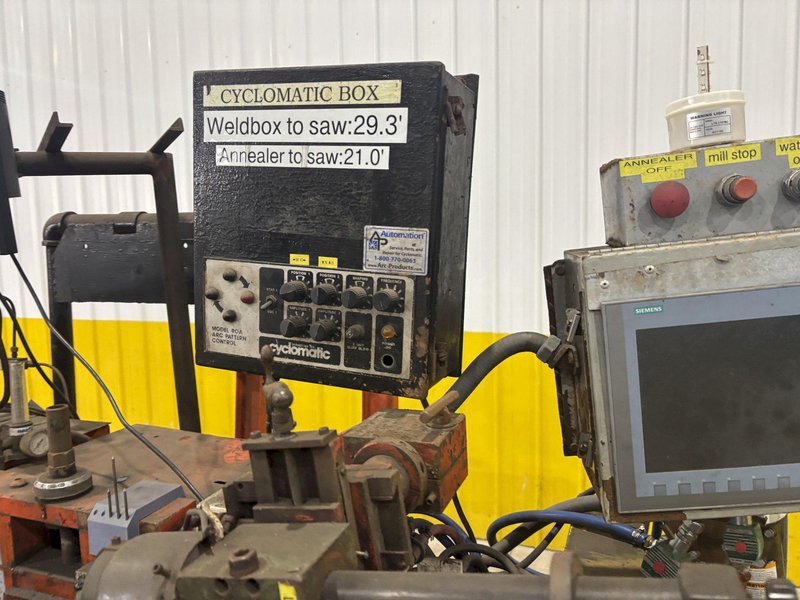 8 STAND X 2.5&quot; X 12&quot; ROLLSPACE DAHLSTROM MODEL 500-10-OB ROLLFORMER: STOCK #22628