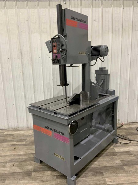 18" X 20" METALMIZER VERTICAL BAND SAW, MODEL 2018: STOCK #80579
