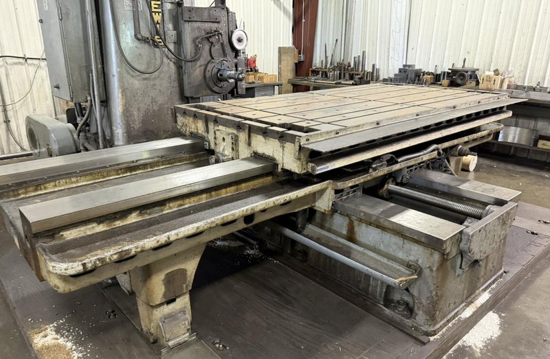 4" GIDDINGS &amp; LEWIS 340-T HORIZONTAL BORING MILL. STOCK # 0758926