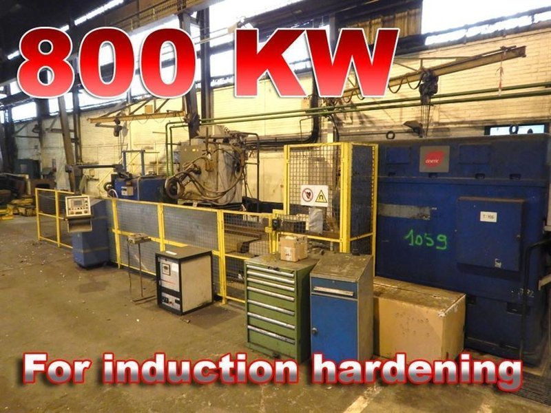 Herkules - Ø 1550 x 6500 mm INDUCTION MACHINE CNC