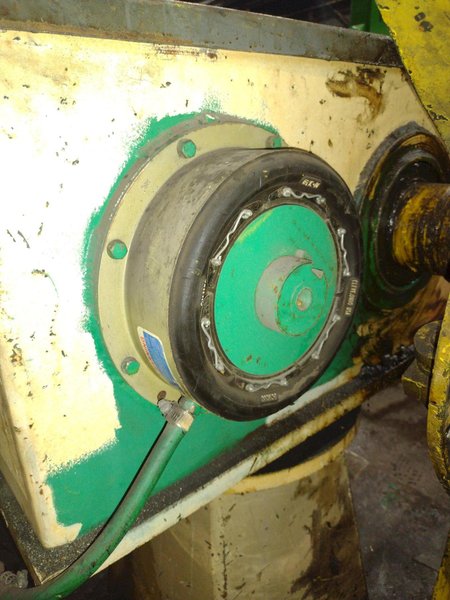 4,000 LB AMERICAN MODEL #70 DOUBLE END PULL OFF COIL REEL UNCOILER: YOBRO #24854