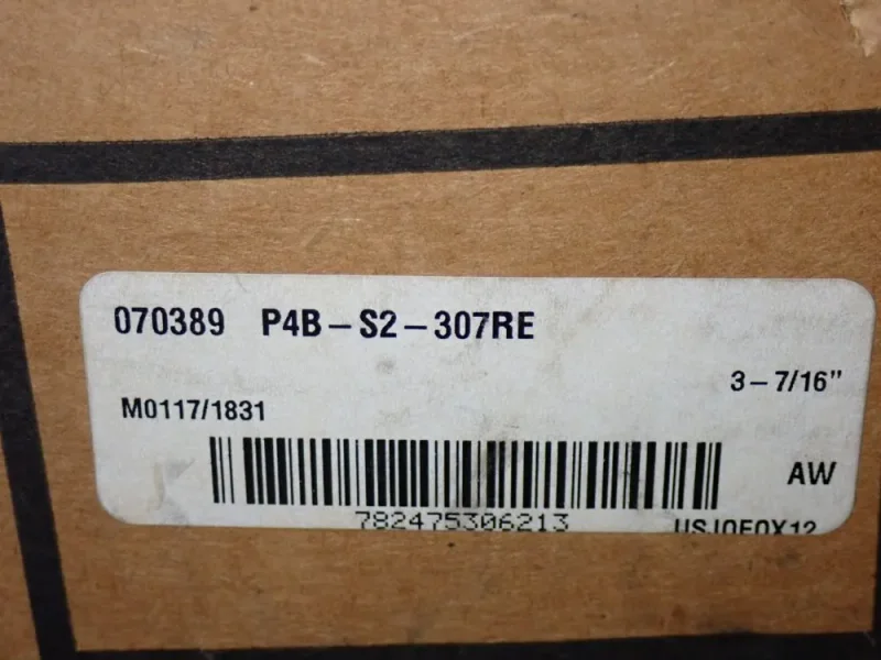 DODGE 3-7/16 IN BORE PILLOW BLOCK ROLLER BEARING UNIT  -  P4B-S2-307RE
