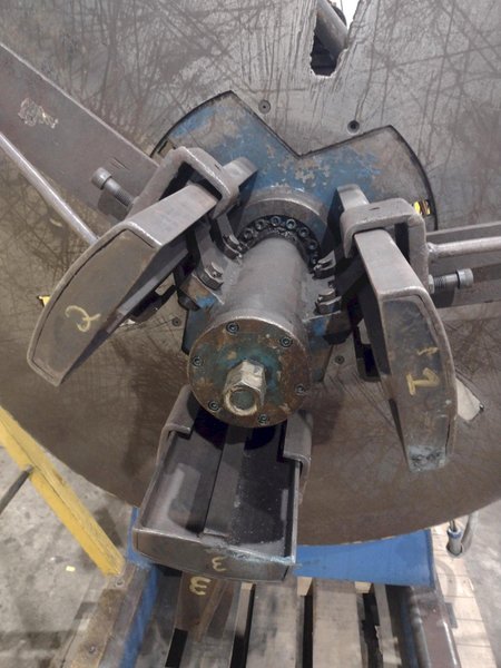 6,000 X 12" COLT MODEL #CR-60-12 MOTORIZED COIL REEL UNCOILER : YOBRO #24603