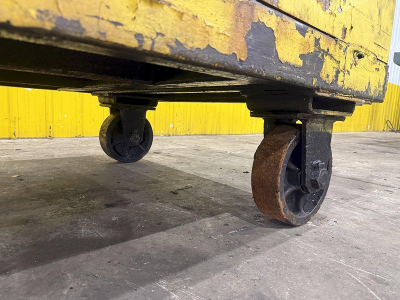 42" X 72" HEAVTY DUTY ROLLING CART ON STEEL CASTERS: YOBRO #25443