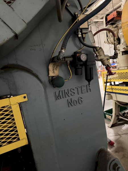 60 TON MINSTER NO.6 OBI STAMPING PRESS. STOCK # 0760226